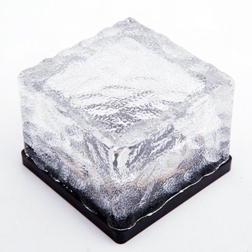솔라 얼음 수정모양 블럭형 70mm 사각 매립등